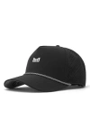 Melin Odyssey Rope Bulls Icon Hydro Performance Snapback Hat In Black