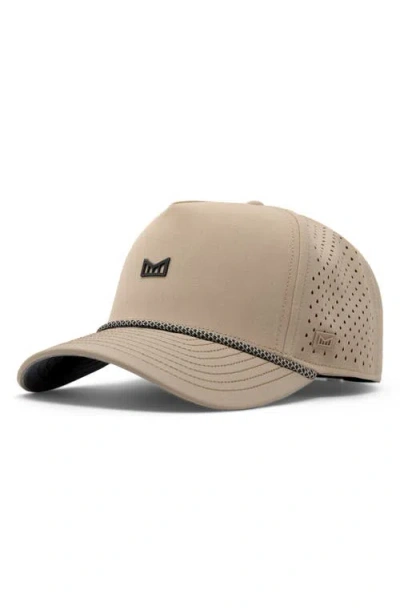 Melin Odyssey Rope Bulls Icon Hydro Performance Snapback Hat<br> In Khaki