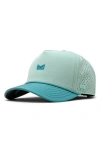 Melin Odyssey Rope Bulls Icon Hydro Performance Snapback Hat<br> In Minty/dark Mint