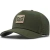 Melin Odyssey Stacked Hydro Performance Snapback Hat In Canopy/khaki
