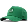 Melin Odyssey Stacked Hydro Performance Snapback Hat In Kelly Green