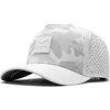 Melin Odyssey Stacked Hydro Performance Snapback Hat In Snow Camo