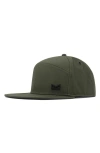 Melin Trenches Icon Thermal Water Repellent Strapback Cap In Military
