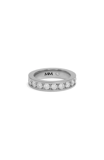 Melinda Maria Ashley Infinity Band Ring In Metallic