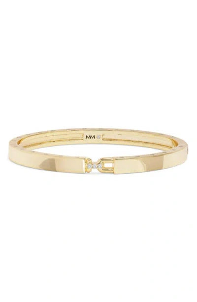 Melinda Maria Ashley Lock Cuff In Yellow