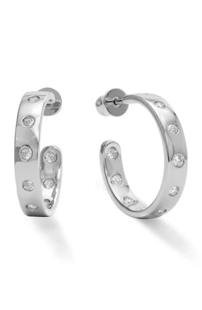 Melinda Maria Ashley Rodeo Hoop Earrings In Green