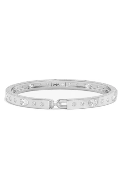 Melinda Maria Ashley Sunset Lock Cuff In Gray