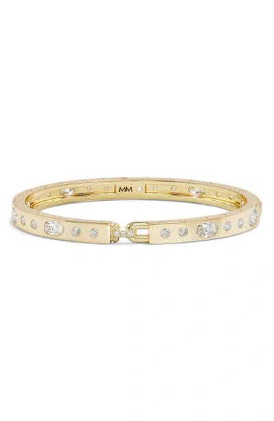 Melinda Maria Ashley Sunset Lock Cuff In Yellow