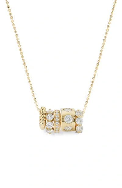 Melinda Maria Ashley Venice Cubic Zirconia Necklace In Gold