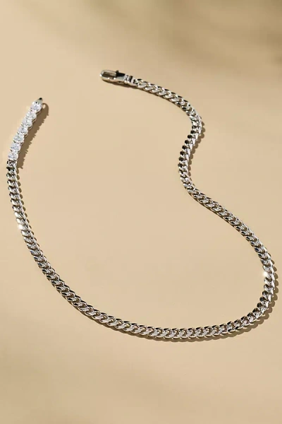 Melinda Maria Baby Julian Loves Diamonds Necklace In Metallic
