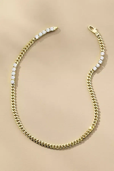 Melinda Maria Baby Julian's Obsessed With Diamonds Necklace In Gold