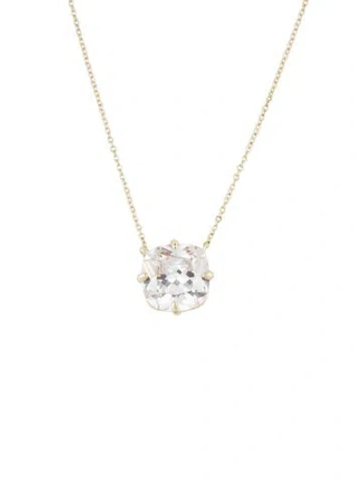 Pre-owned Melinda Maria Crystal Pendant Necklace, 20.75" In Multicolor