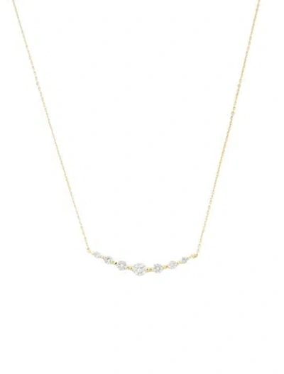 Pre-owned Melinda Maria Crystal She's An Icon Pendant Necklace, 19.25" In Multi