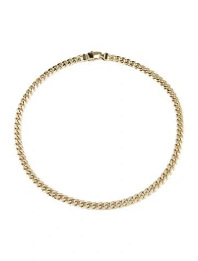Pre-owned Melinda Maria Julian Cuban Chain Necklace, 18" In Multicolor