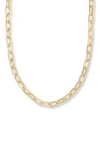 Melinda Maria Lil Frankie Chain Necklace In Gold