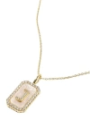 White Cubic Zirconia/ Gold - J