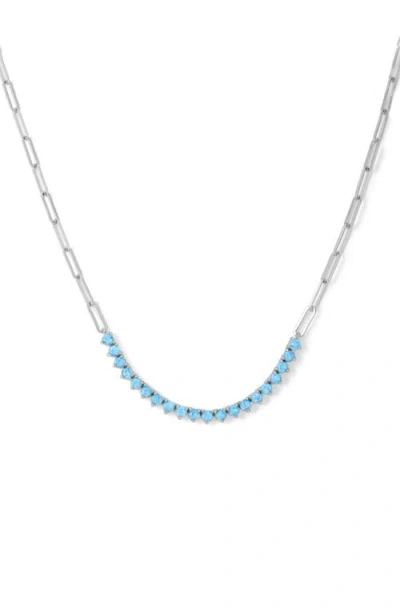 Melinda Maria Not Your Basic Lab-created Opal Necklace In Multi