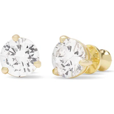Melinda Maria Not Your Basic Stud Earrings In Gold