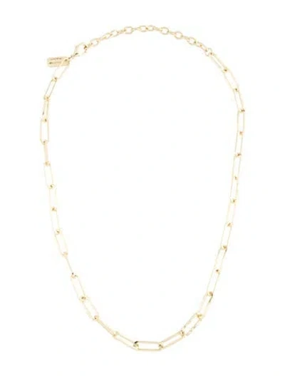 Pre-owned Melinda Maria Samantha Chain Necklace, 18.25" In Multicolor