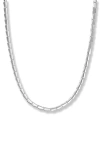 Melinda Maria Serpent Collar Necklace In Metallic