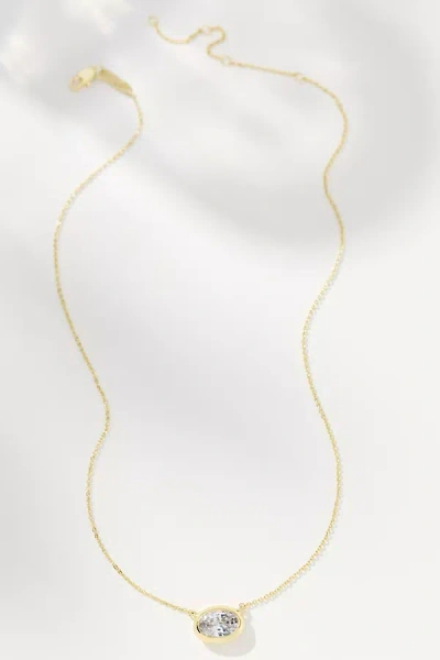 Melinda Maria She's A Boss Pendant Necklace In Gold