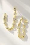 Melinda Maria She's A Boss Soft Hoop Earrings In Gold