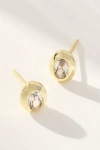 Melinda Maria She's A Boss Stud Earrings In Gold