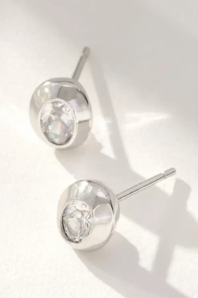 Melinda Maria She's A Boss Stud Earrings In Metallic