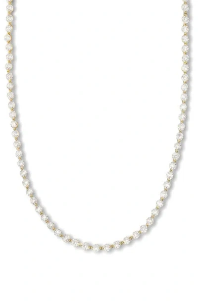 Melinda Maria She's An Icon Tennis Necklace In Multi