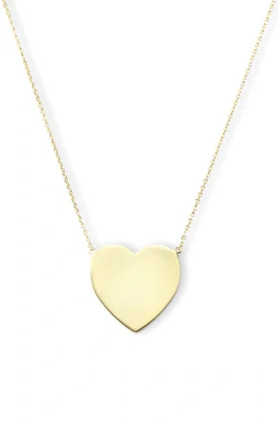 Melinda Maria You Have My Heart Necklace In Gold