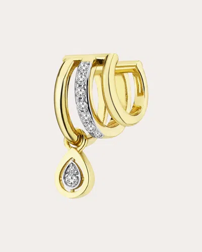 Melis Goral Women's Anchor Ear Cuff In Gold