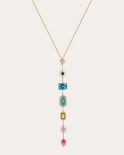 Melis Goral Women's Chakra Lariat Necklace In Multi