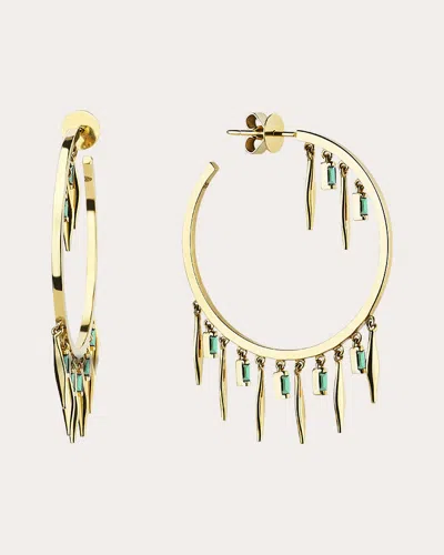 Melis Goral Women's Flemenco Hoop Earrings In Gold