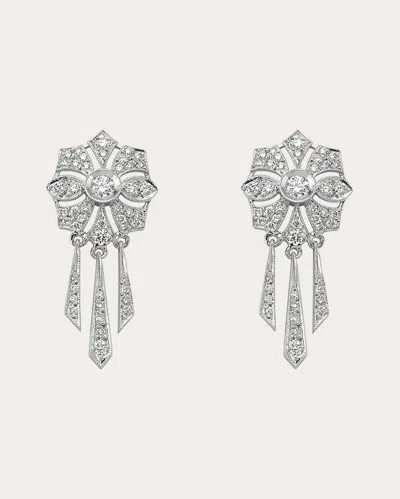 Melis Goral Women's Flower Drop Earrings In Metallic