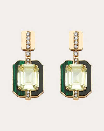 Melis Goral Women's Lunar Drop Earrings In Gold