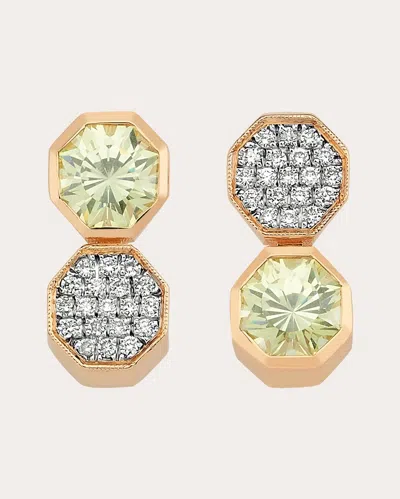 Melis Goral Women's Mosaic Drop Earrings In Gold