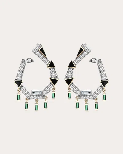 Melis Goral Women's Palais Hoop Earrings In Metallic
