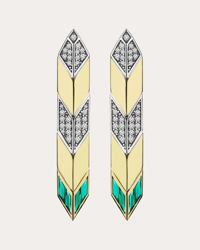 Melis Goral Women's Tango Drop Earrings In Gold