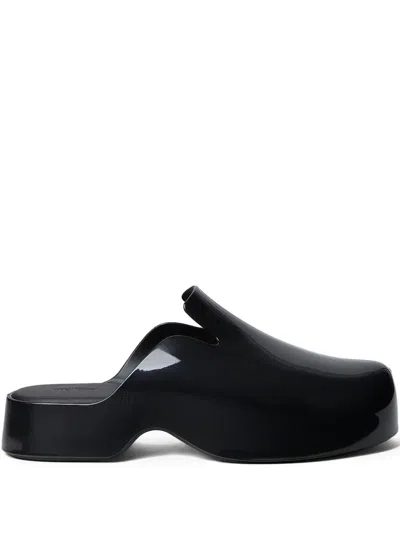 Melissa 40mm Zoe Mules In Black
