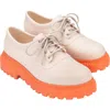 Melissa Charlotte Jelly Oxford Shoe In Matte Beige/orange, Women's At Urban Outfitters In Matte Beige/orange