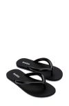 Melissa Airflow Strap Flip-flops In Black
