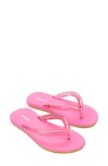 Melissa Airflow Flip Flop In Pink