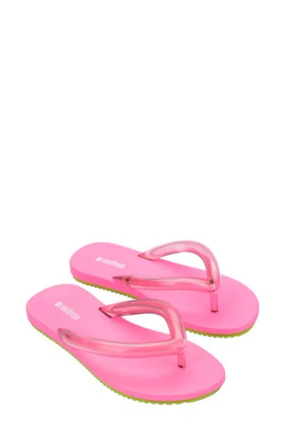 Melissa Airflow Flip Flop In Pink