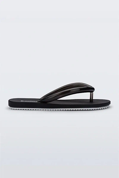 Melissa Airflow Flip Flop Sandal In Black/white, Women's At Urban Outfitters
