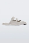 Melissa Anastasia Jelly Mule In Beige, Women's At Urban Outfitters In Sand