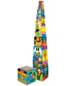 Melissa & Doug Alphabet Nesting And Stacking Blocks In Multi