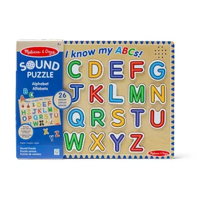 Melissa & Doug Alphabet Sound 26-pc. Puzzle In Multi