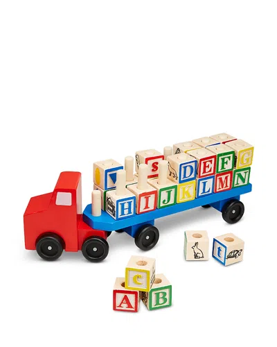 Melissa & Doug Alphabet Truck - Ages 3-6 In Red