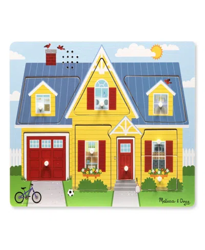 Melissa & Doug Kids'  Around The House Sound Puzzle In Multi