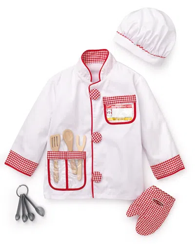 Melissa & Doug Chef Costume In White
